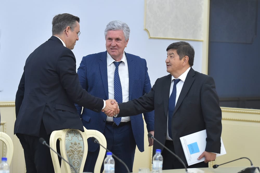Акылбек Жапаров швейцариялык Edelweiss Group AG өкүлдөрүн кабыл алды изображение публикации