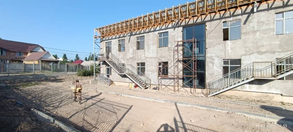 Баш калаадагы «Арча-Бешик» конушунда бала бакчанын курулуушу 90%га аяктады - фото изображение публикации