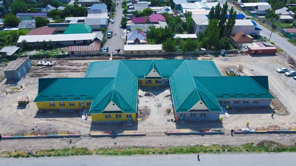 «Дордой» конушунда бала бакчанын курулушу уланууда изображение публикации