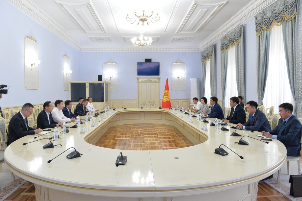 Кытайлык Qingdao Кыргызстандын экспортун жогорулатууга жардам берет изображение публикации