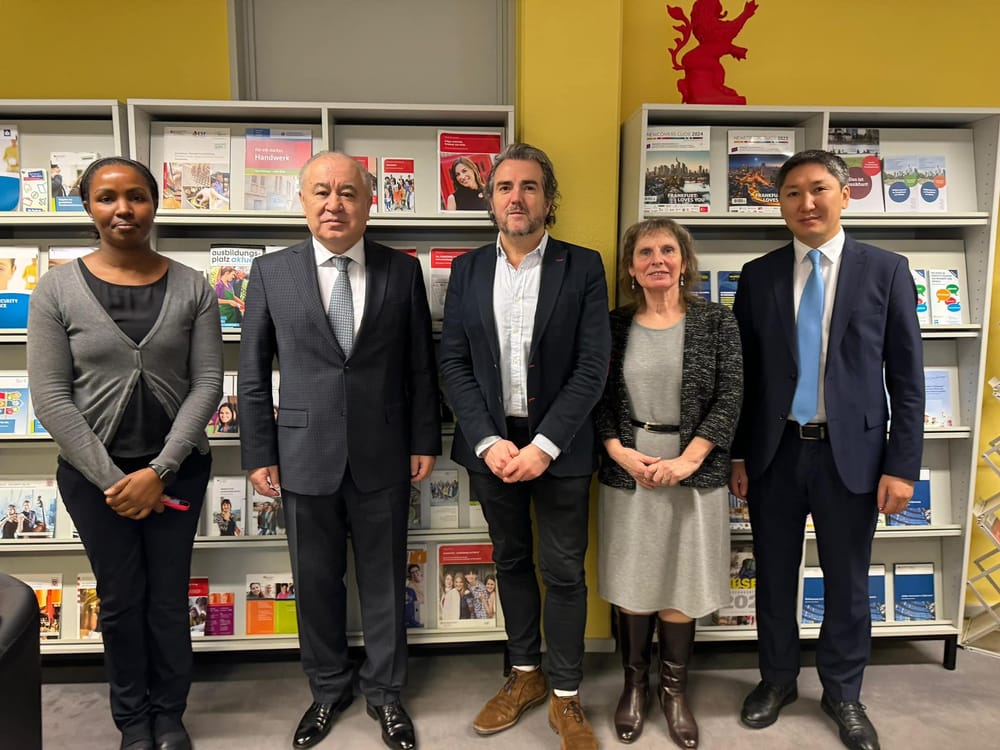 Германиялык Welcomecenter Hessen Кыргызстанда квалификациялуу кадрларды даярдоого кызыкдар изображение публикации