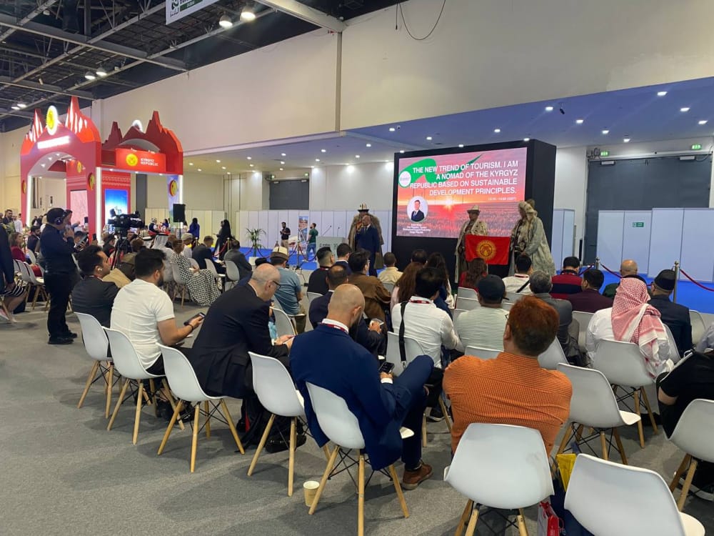 Дубайдагы ATM 2023 көргөзмөсүндө КР туристтик потенциалы көргөзүлдү