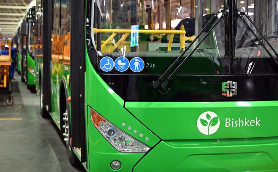 Бишкек жаңы автобустардын биринчи партиясын күтүүдө