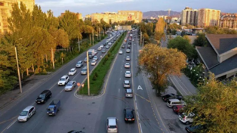 Бишкектин дагы 7 көчөсүндө коомдук транспорт үчүн атайын тилкелер пайда болот