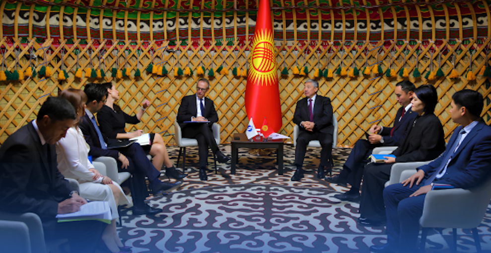 Кыргызстан ЕРӨБ менен 400 млн евролук долбоорлорду макулдашты