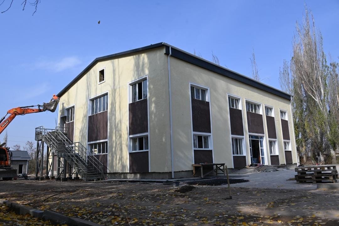 Ысык-Атада 64 млн сомго спорт зал курулууда