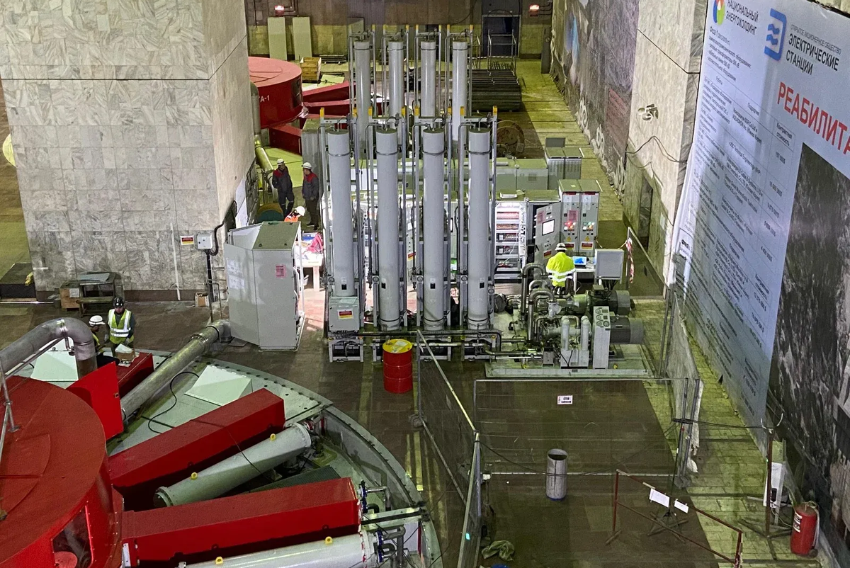 Токтогул ГЭСинин модернизациясы 94%га бүткөрүлдү