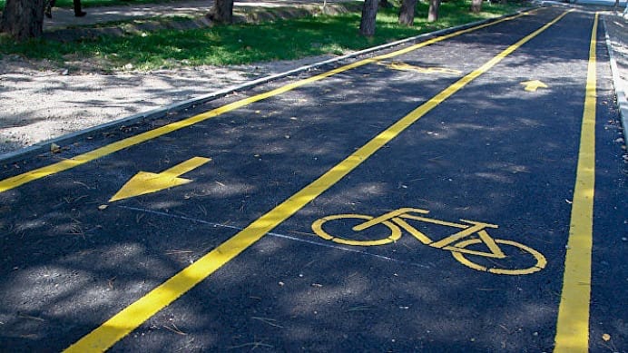 Байтик айылынан Кашка-Сууга чейин 9 км веложол курулууда