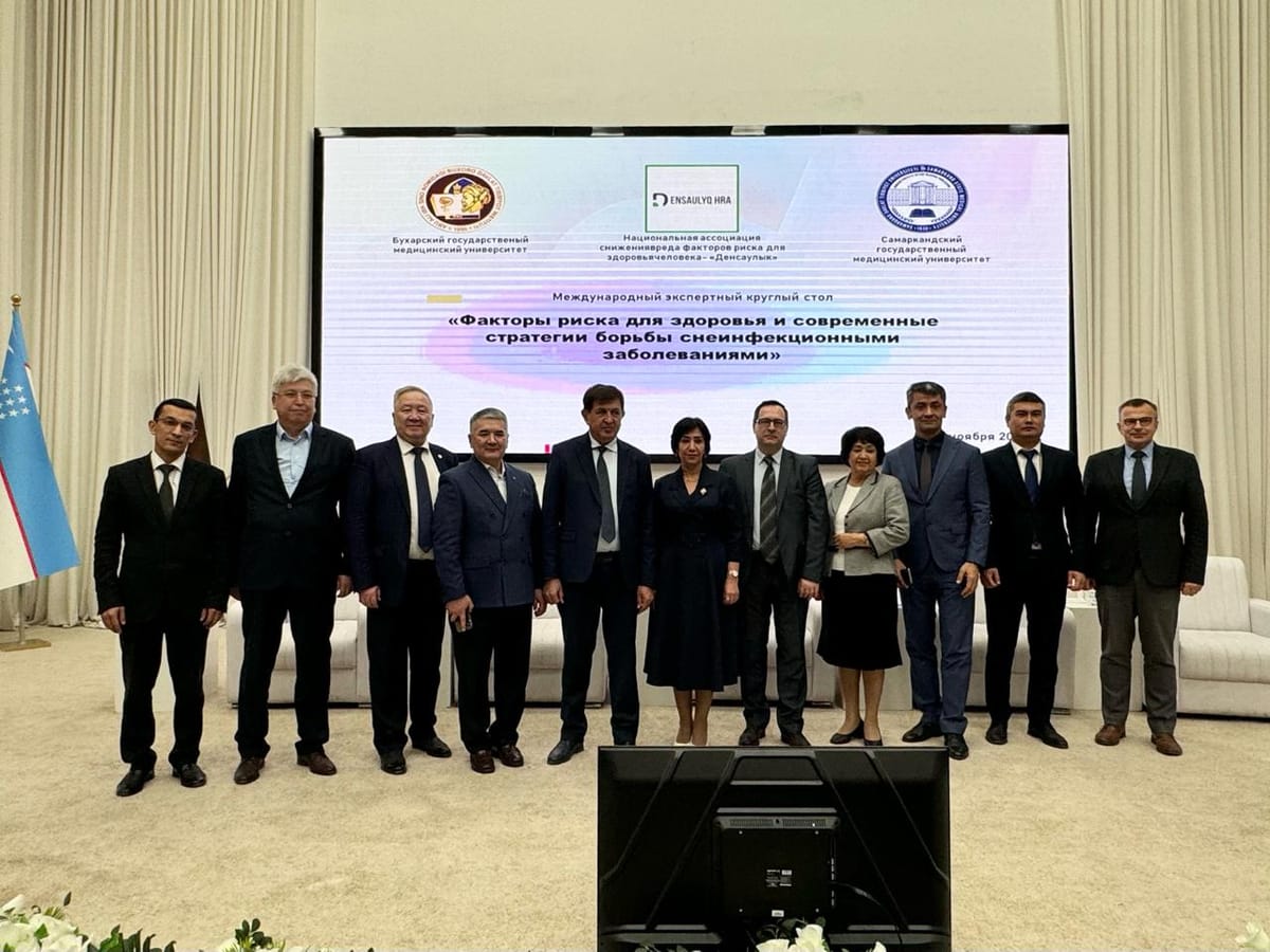 Бухарада жугуштуу эмес оорунун тобокелдиктерин азайтуу ыкмалары талкууланды. Кыргызстан эмне сунуштады?