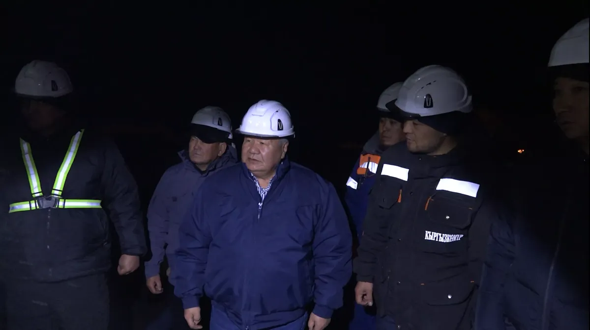 Энергетика министри көмүр кендеринин ишин текшерди