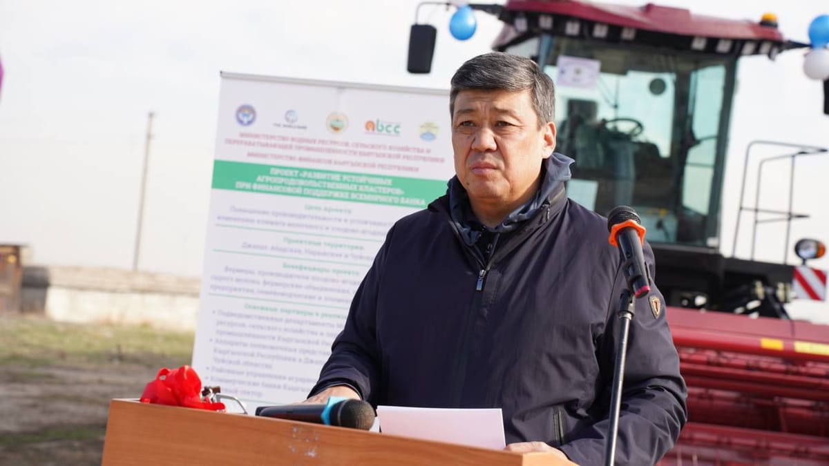 Б.Төрөбаев: Айыл чарба кызматкерлери жоопкерчиликти күчөтүүгө тийиш