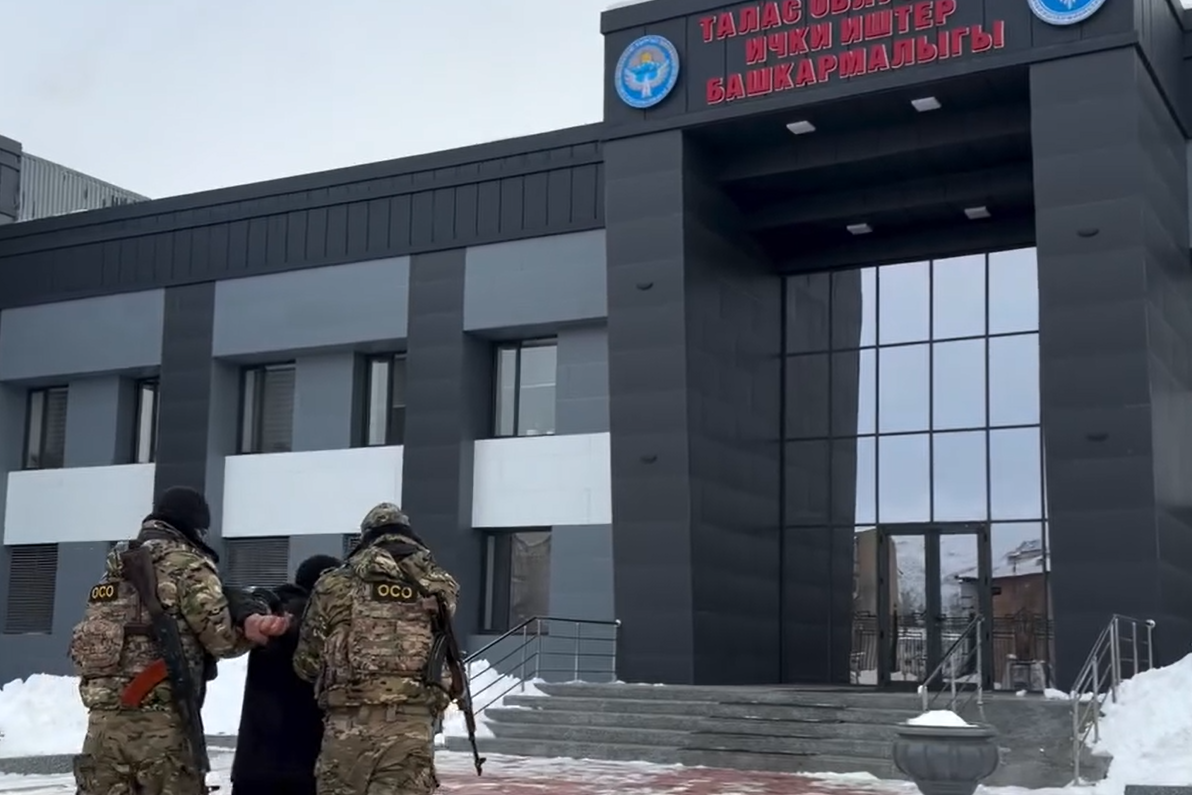 Таласта ири өлчөмдө баңгизат каражатын сактап жүргөн жаран кармалды