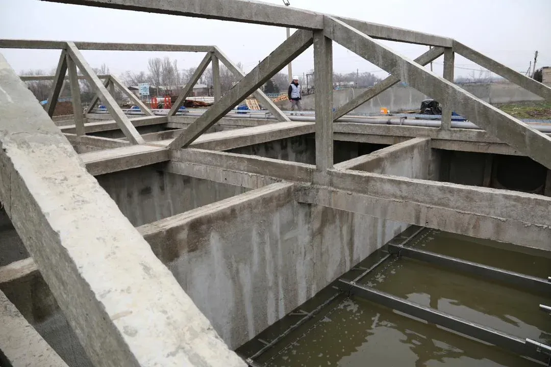 Бишкекте саркынды сууларды тазалоочу жай курулат