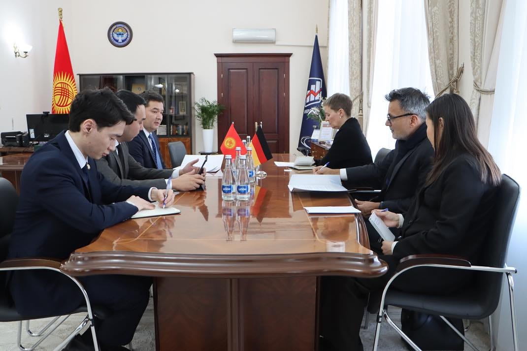 Экономика министри Германия элчиси менен экономикалык кызматташууну талкуулады