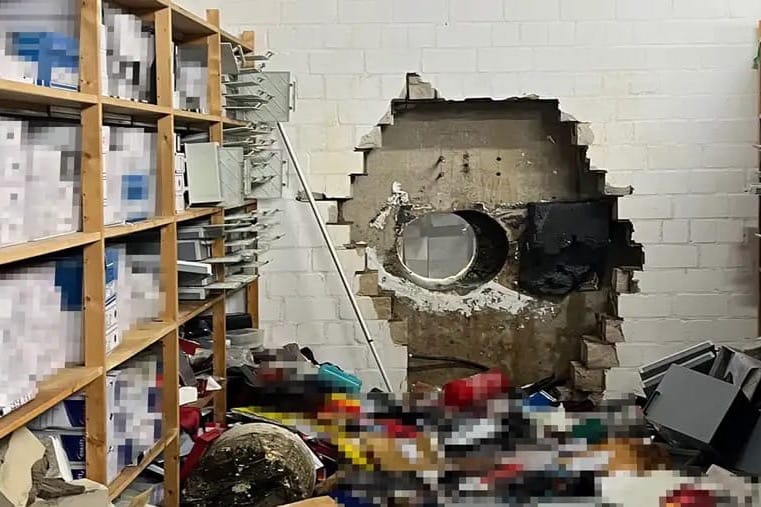 Германияда өлкө тарыхында эң ири банк тоноо болду