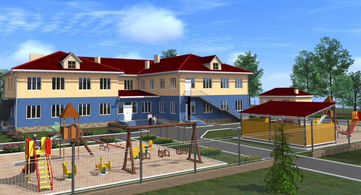 Токтогулда 140 орундуу жаңы бала бакча курула баштады