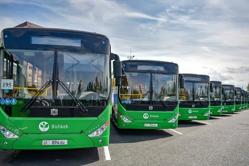 Жаңы жылда шаардык автобустар түнкү саат 2ге чейин иштейт