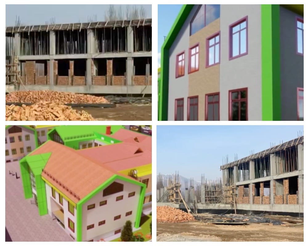 Түптө 438 млн сомго жаңы мектеп курулууда