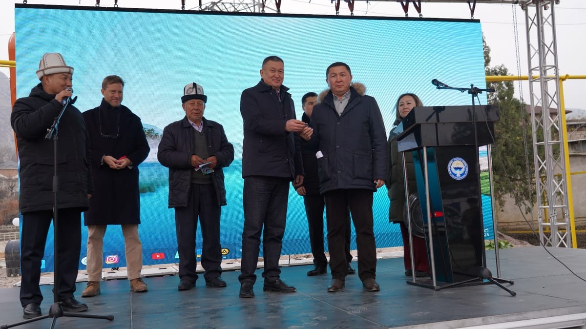 Баткенде Шахимардан ирригациялык системасын жаңылоо иштери башталды