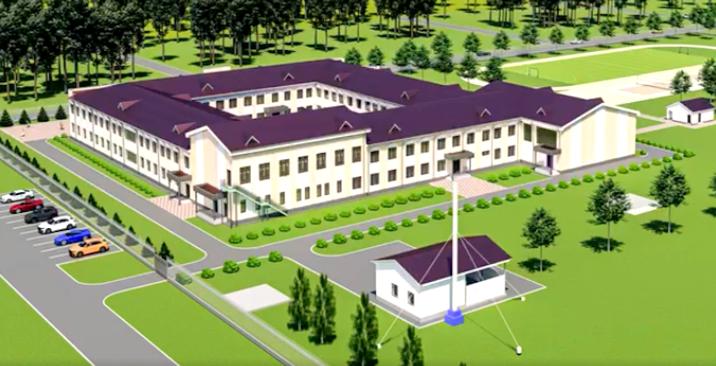 Өзгөн шаарында 262 млн сомго мектеп курулууда