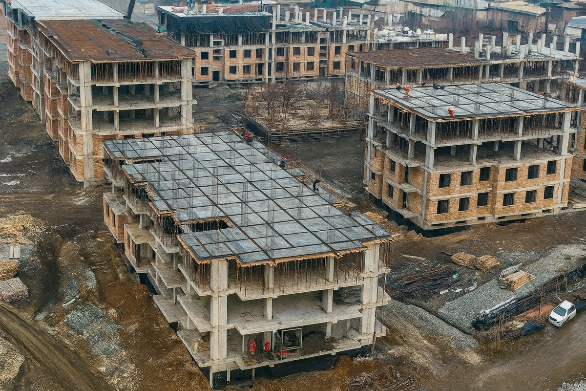 Өзгөндө 1 020 батирлүү турак жай комплекси курулуп жатат