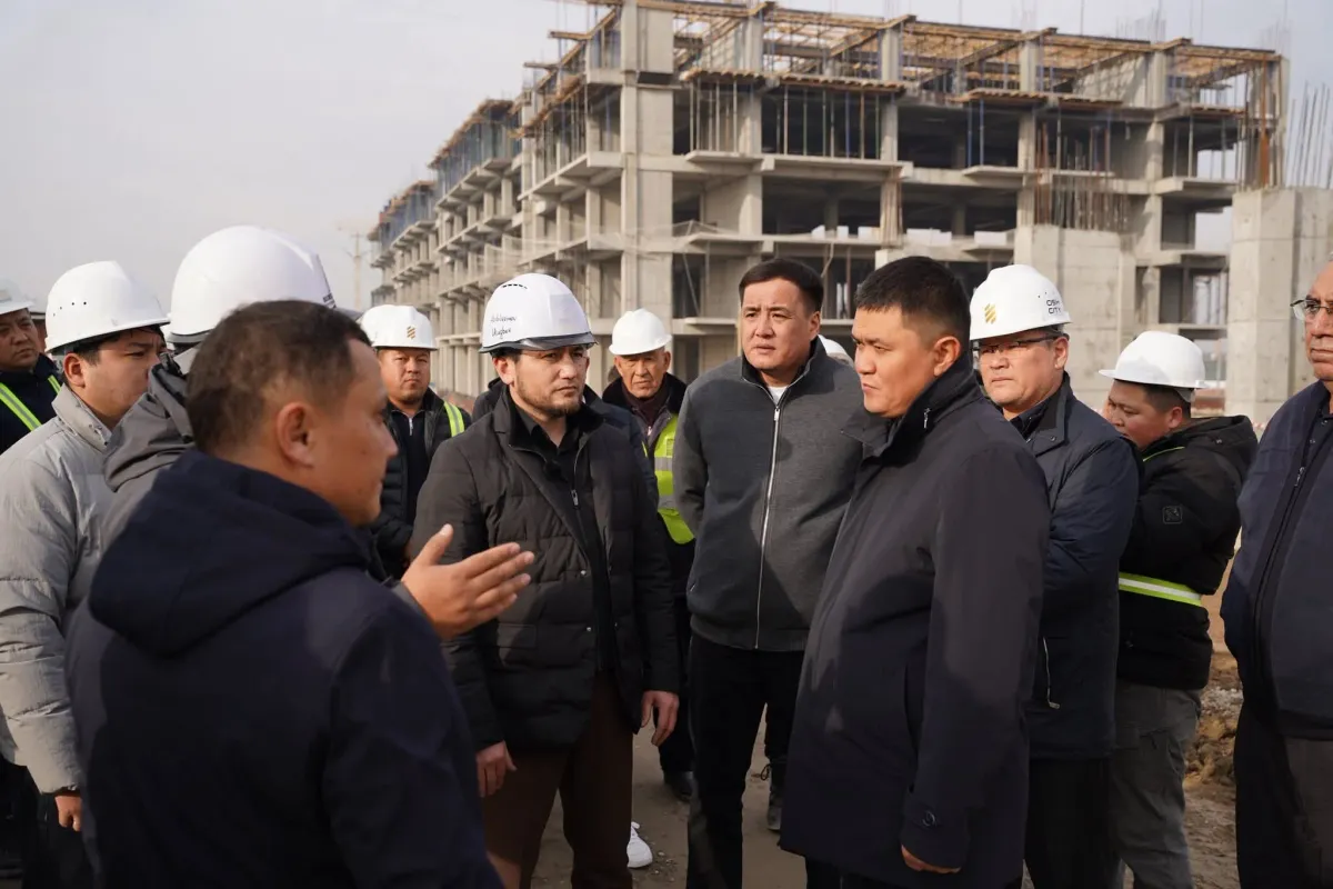 Н.Орунтаев Оштогу IT-шаарчасынын курулушуна барды