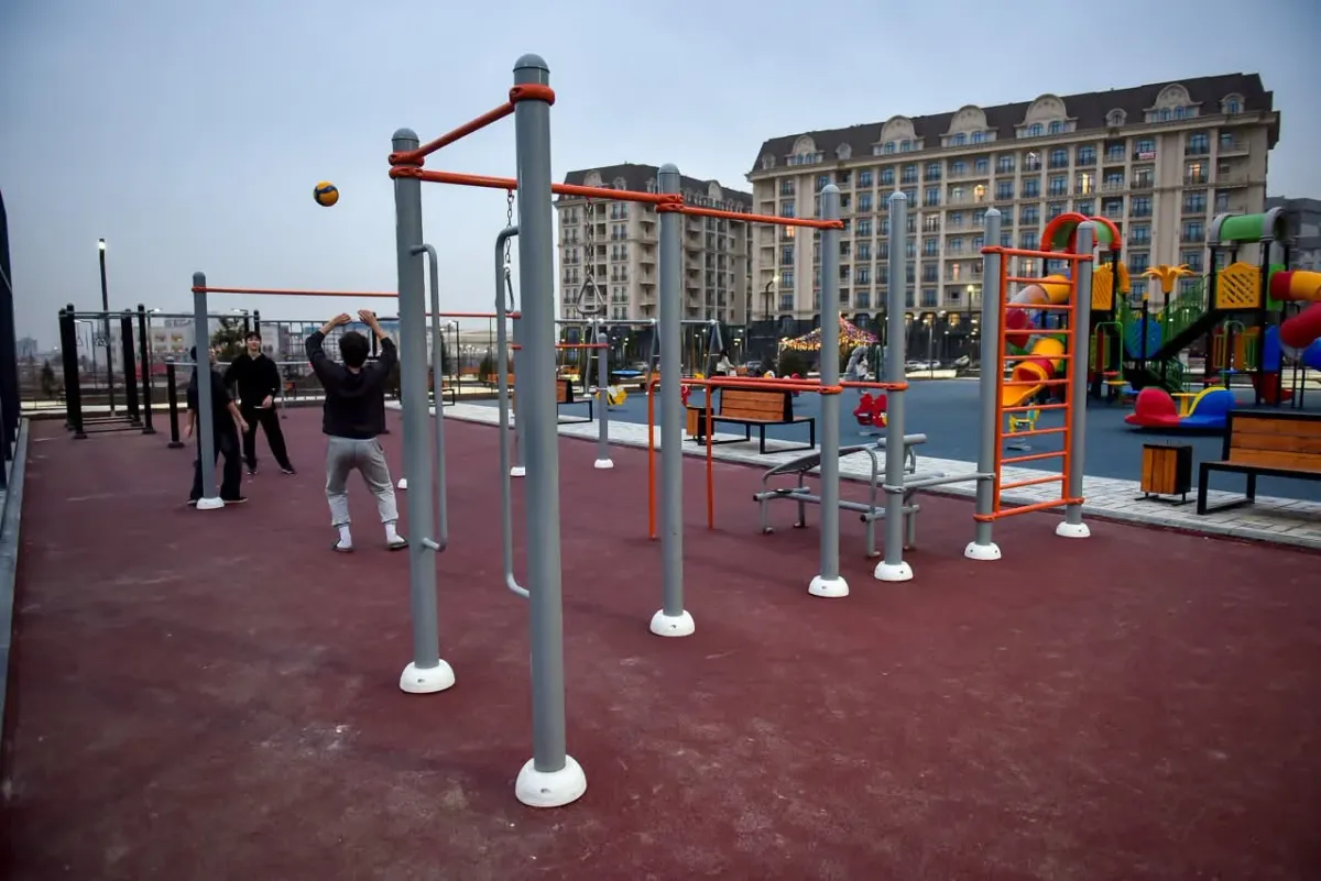 Бишкекте Жаңы жылда "Санжыра" жаңы гүл бакчасы ачылды