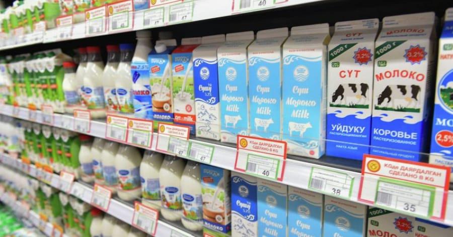 Кыргызстанда былтыр 19 млрд 374 млн сомдук сүт өндүрүлгөн