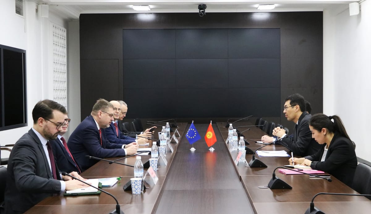 Кыргызстан менен Евробиримдиктин кызматташтыгынын келечеги талкууланды