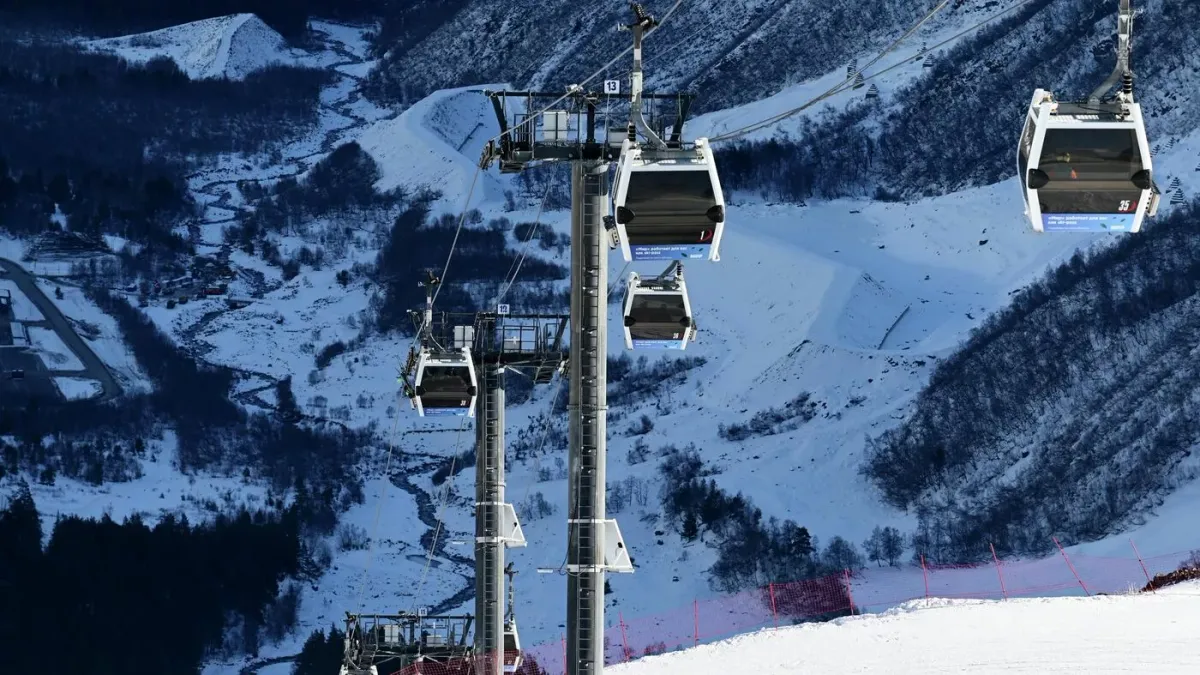 "Ала-Арча паркында 1000 метрлик аркан жолунун биринчи этабы аяктады