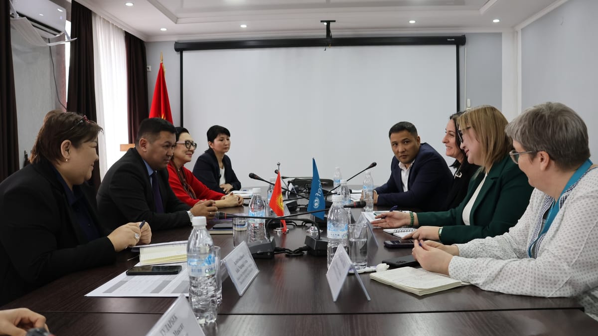 Эмгек министрлиги ЮНИСЕФ менен балдарды социалдык коргоо маселесин талкуулады