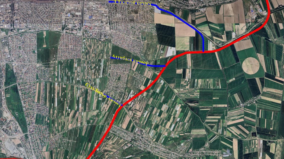 Чыгыш айланма жолунда 2 транспорттук түйүн  курулат