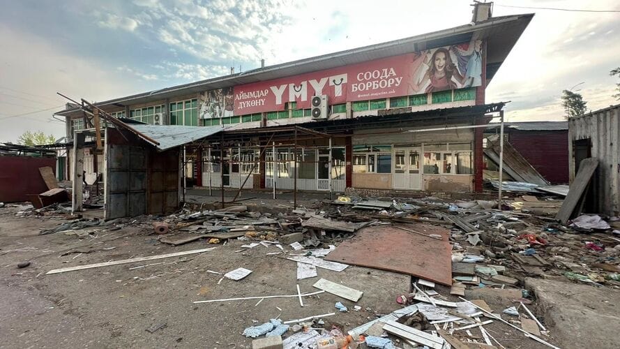 Ош шаарынын эски базарынын орду маданий аянтча болот