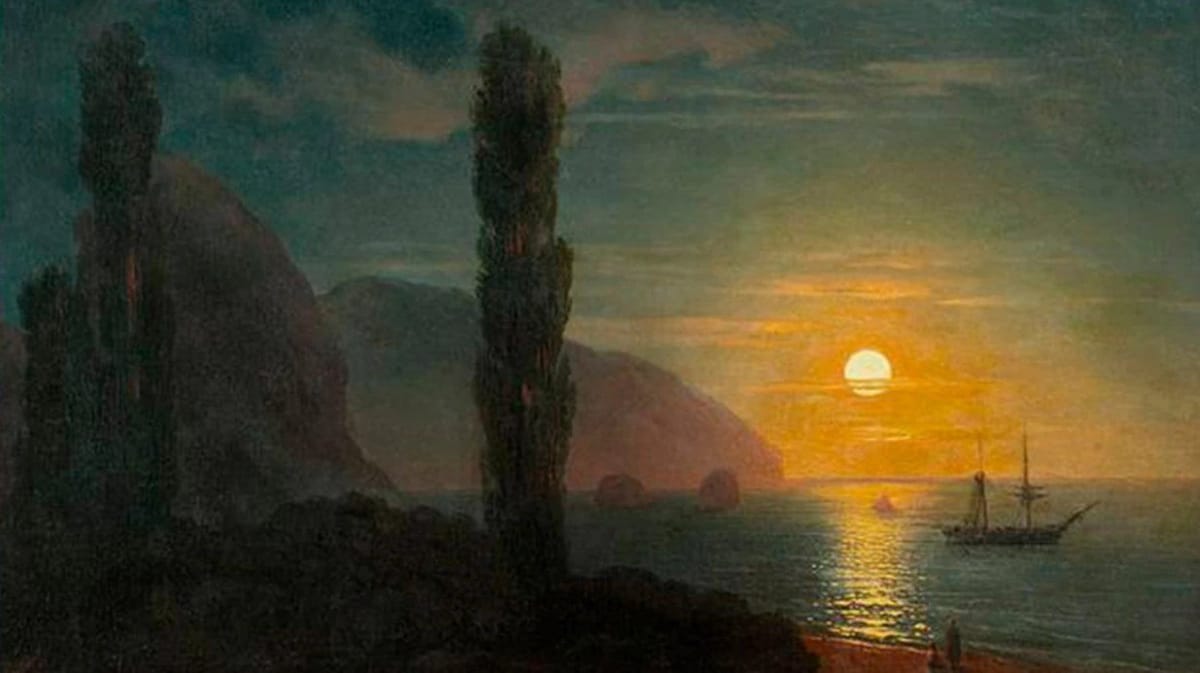 Москвада Айвазовскийдин "Айлуу түн Крымда" пейзажы 60 млн рублга бааланды