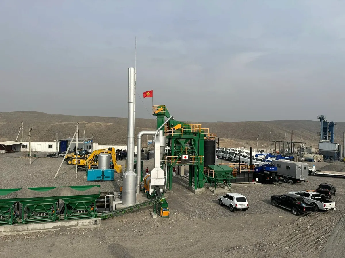 Баткен облусуна 43 жол куруу техникасы тапшырылды