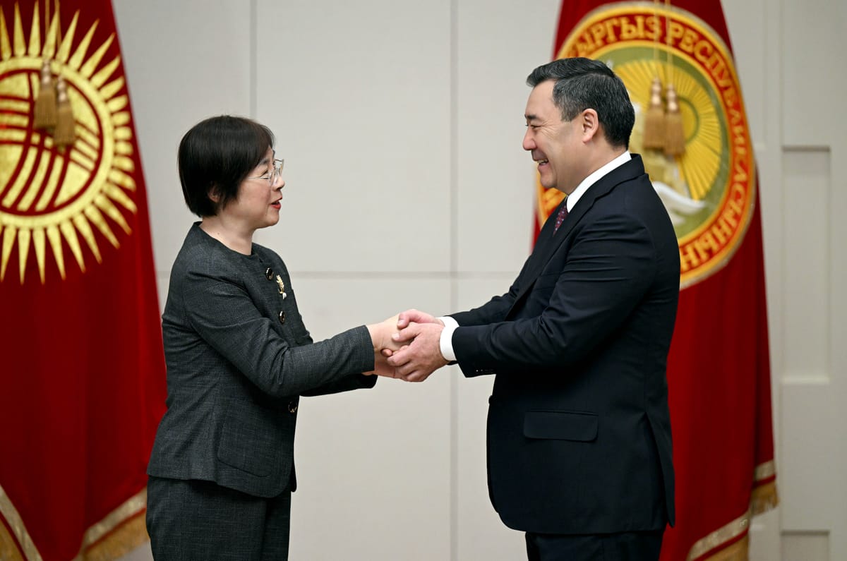 Садыр Жапаров Азия инфратүзүмдүк инвестициялар банкынын президентин кабыл алды