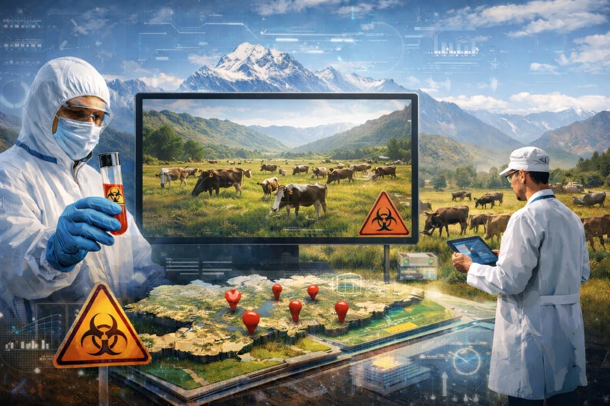 Кыргызстанда ветеринардык көзөмөлдүн санариптик платформасы иштелип чыгууда