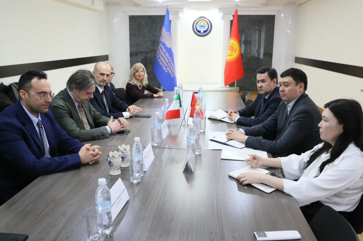 Италиялык компания Кыргызстан менен кызматташууга даяр