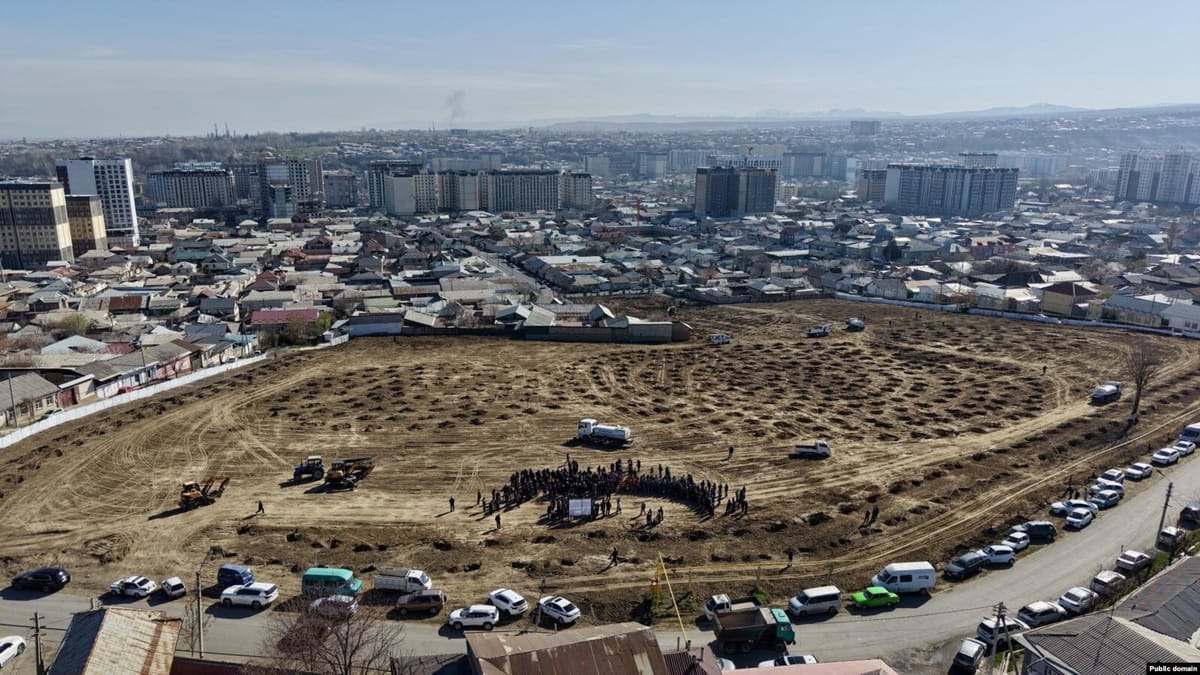 Ош шаарындагы эски мүрзөнүн ордунда парк болот