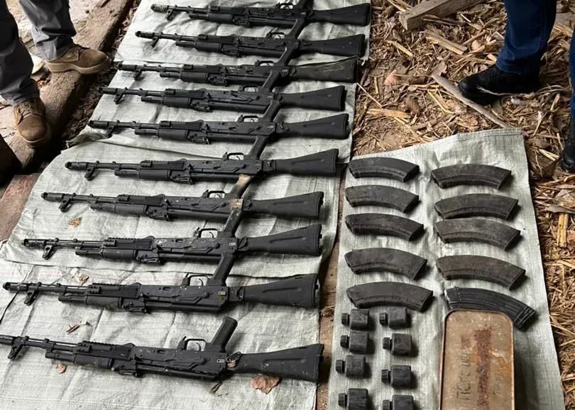 УКМК Ошто курал-жарактын жашыруун кампасын аныктады