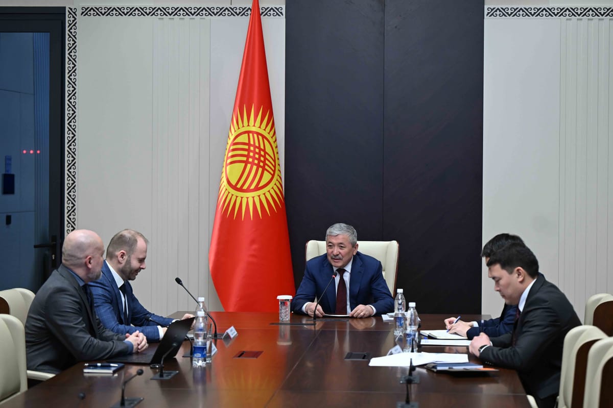 Касымалиев Boston Consulting Group менен кызматташууну кеңейтүүнү талкуулады