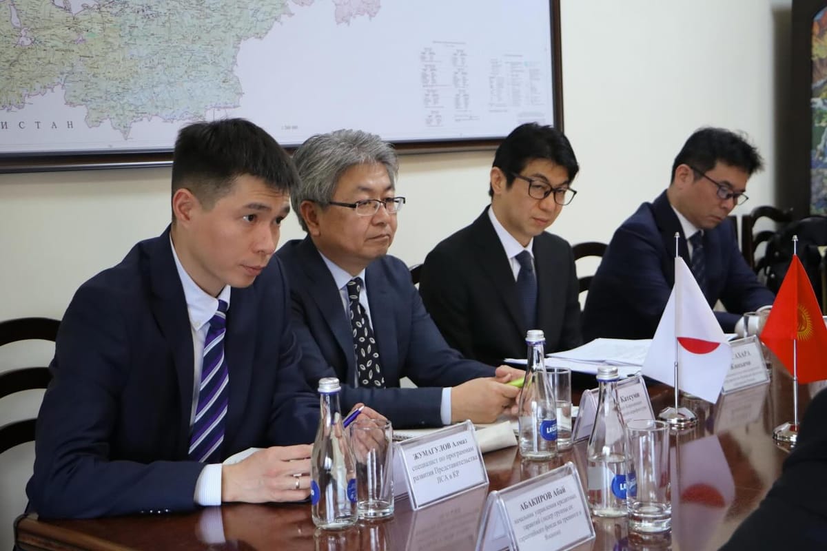 Кыргызстан менен JICA ишкерликти колдоо боюнча кызматташууну талкуулады