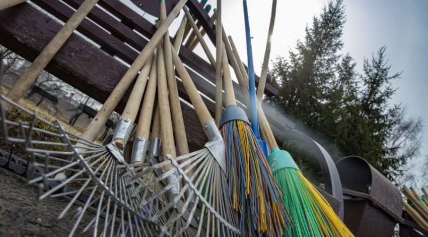 Бишкекте көрктөндүрүү жана тазалоо боюнча эки айлык ишембилик жарыяланды