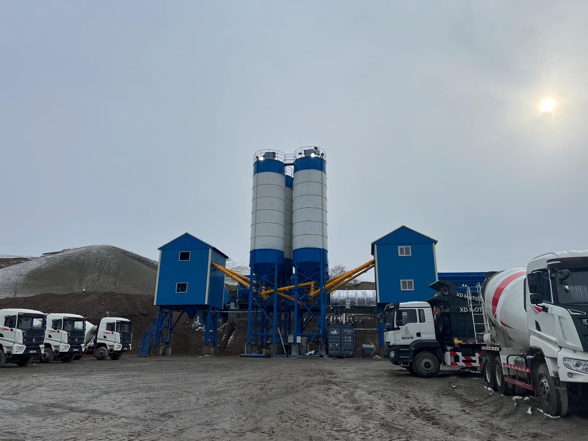 Аламүдүндө мыйзамсыз курулуп жаткан бетон заводу аныкталды