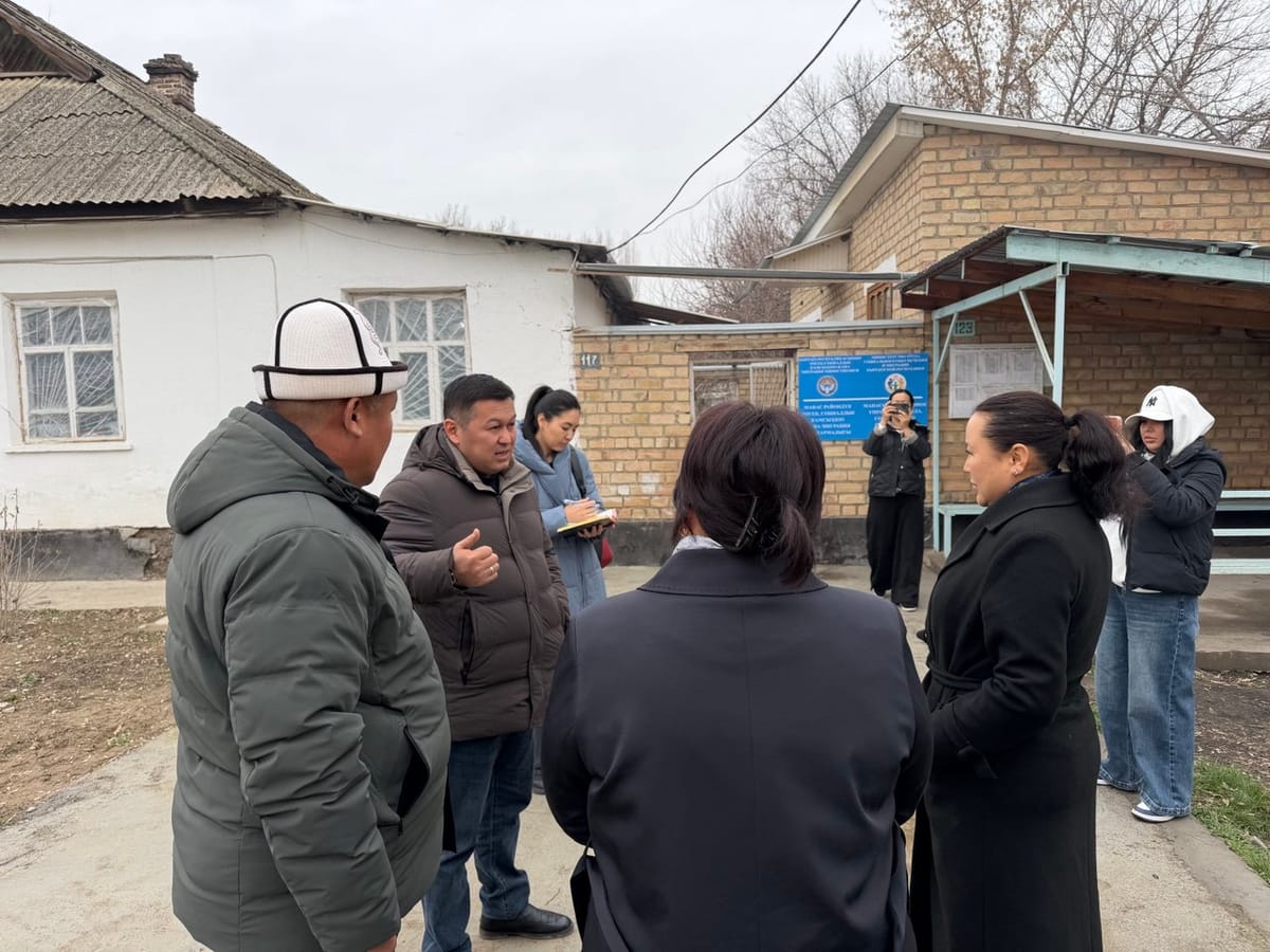 Талас облусундагы социалдык мекемелердин шарттары текшерилди