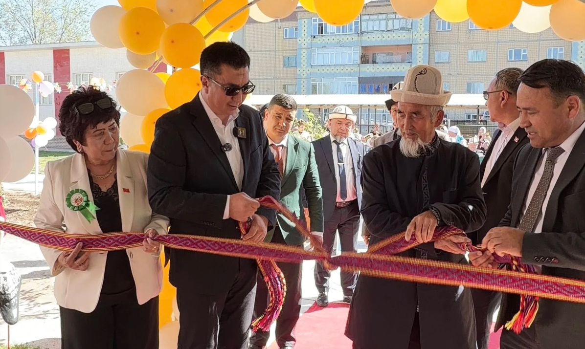 Шамалды-Сайда 330 орундуу бала бакча жаңыланып, пайдаланууга берилди