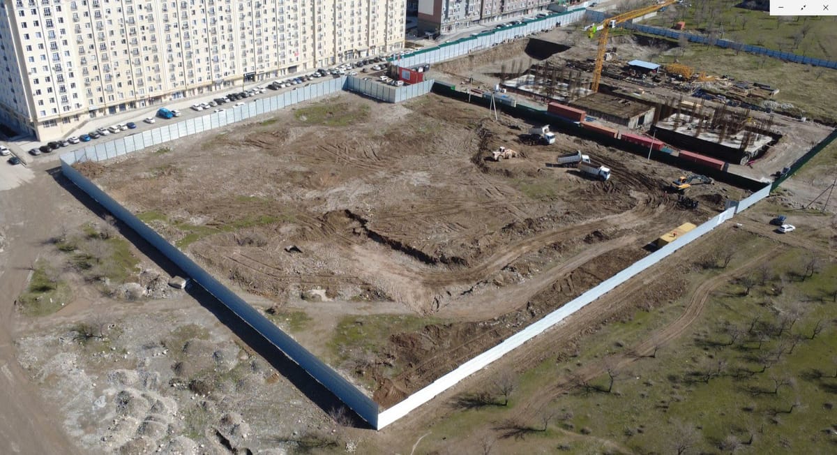 Борбор калаада 750 окуучуга ылайыкташкан жаңы мектеп курулуп жатат