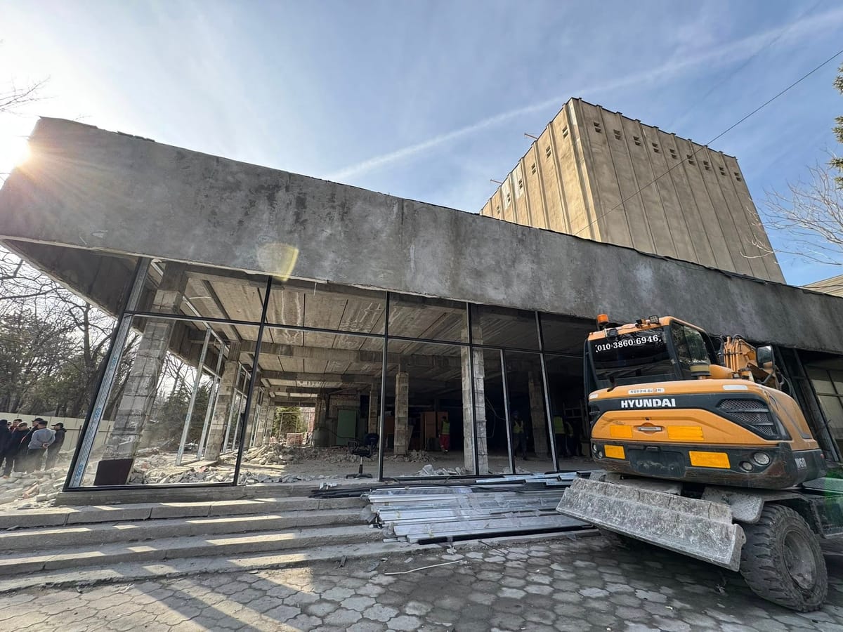 Мамлекеттик маанидеги объектилер биринчи жолу ири реконструкциядан өтүүдө