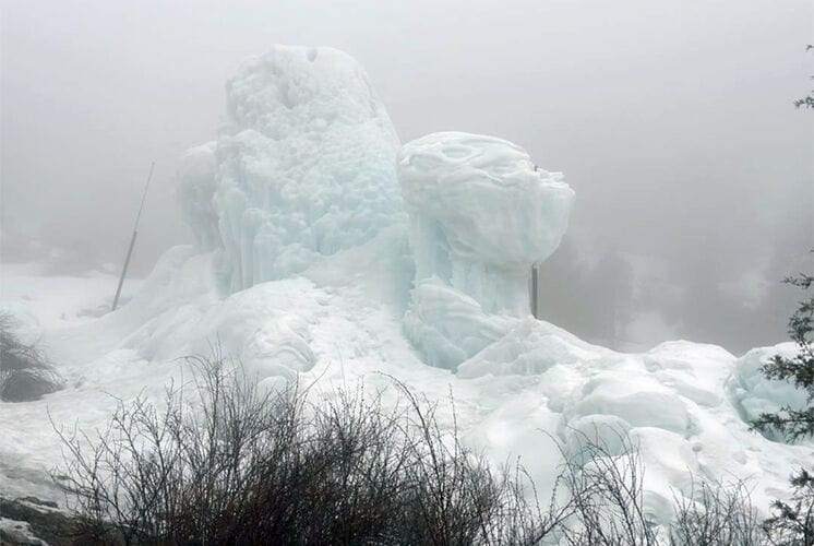 Баткенде жасалма мөңгүлөрдө 1,5 млн куб суу топтолду