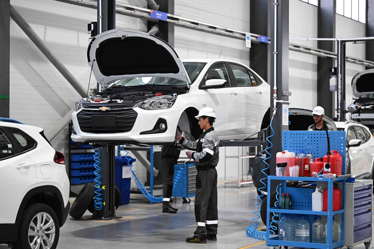 Эки айда автоунаа өндүрүү көлөмү 7 млн долларга жетти